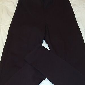 H&M Deep Burgandy Straight Leg Pants